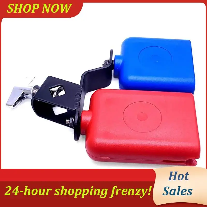 

AB31-Jam Block Musical Percussion Instrument Latin Drum Instrument Dual Mounted Bell For Percussion Musical