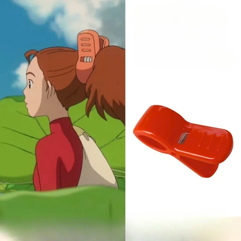 Cosplay Haai Haar Clip Volwassen Kind Rode Paardenstaart Haarspeld Mode Koreaanse Haar Klauw Hoofddeksels Accessoires Cadeau Kleurrijk Schattig Arrietty