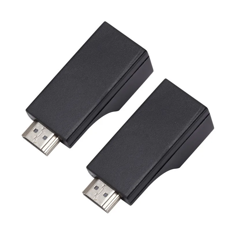 1 Pair RJ45 4K HDMI-compatible Extender Extension Up to 30m Over CAT5e Cat6 Network Ethernet LAN for HDPC DVD PS3 STB