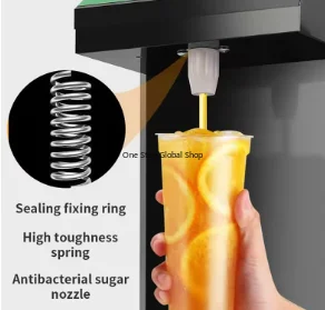 Hot selling automatic fructose dispenser, fructose ingredient machine, milk  shop, coffee shop