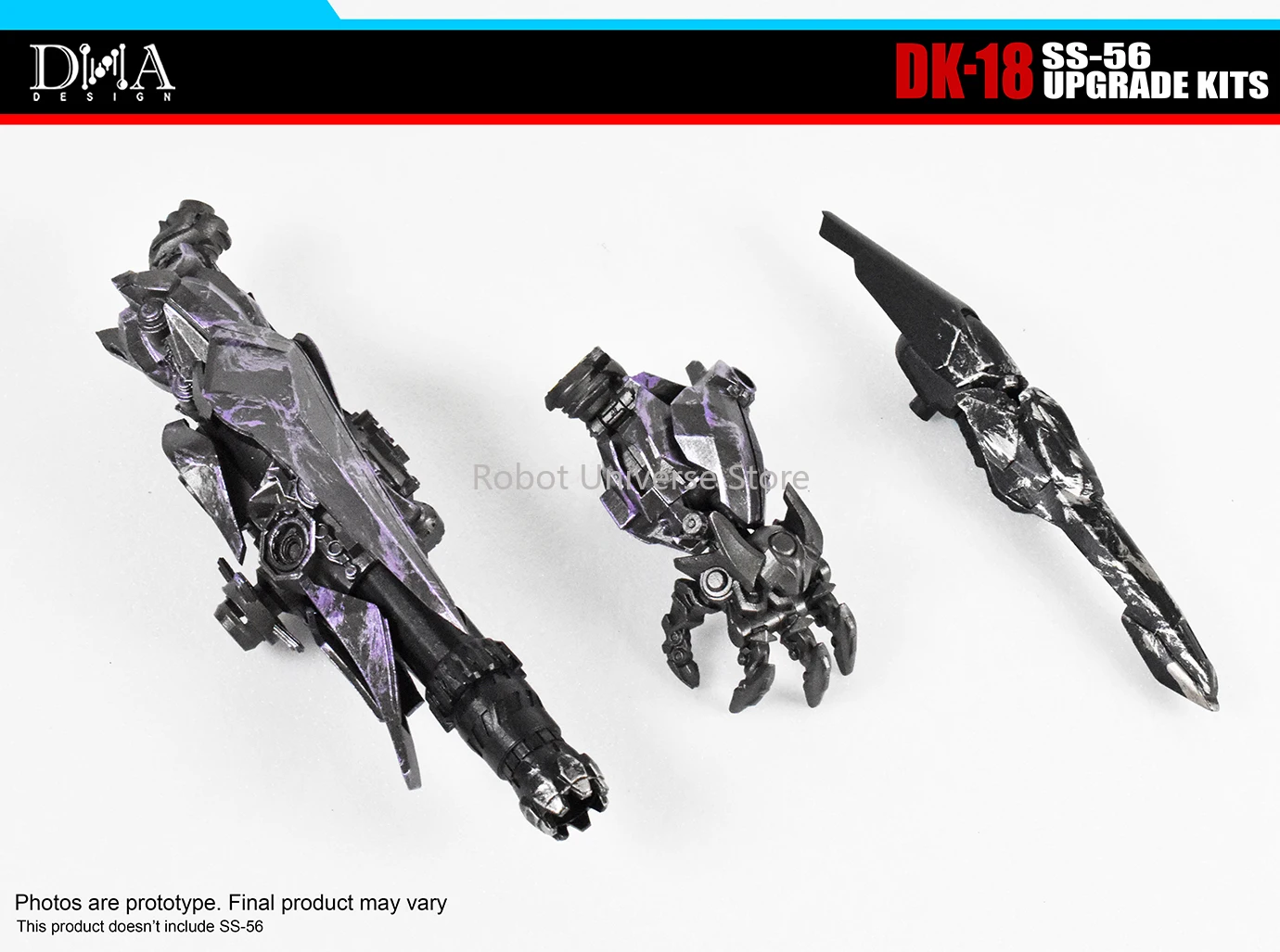 DNA DK-18 Upgrade Accessory Kit for Transformers SS-56 Shockwave