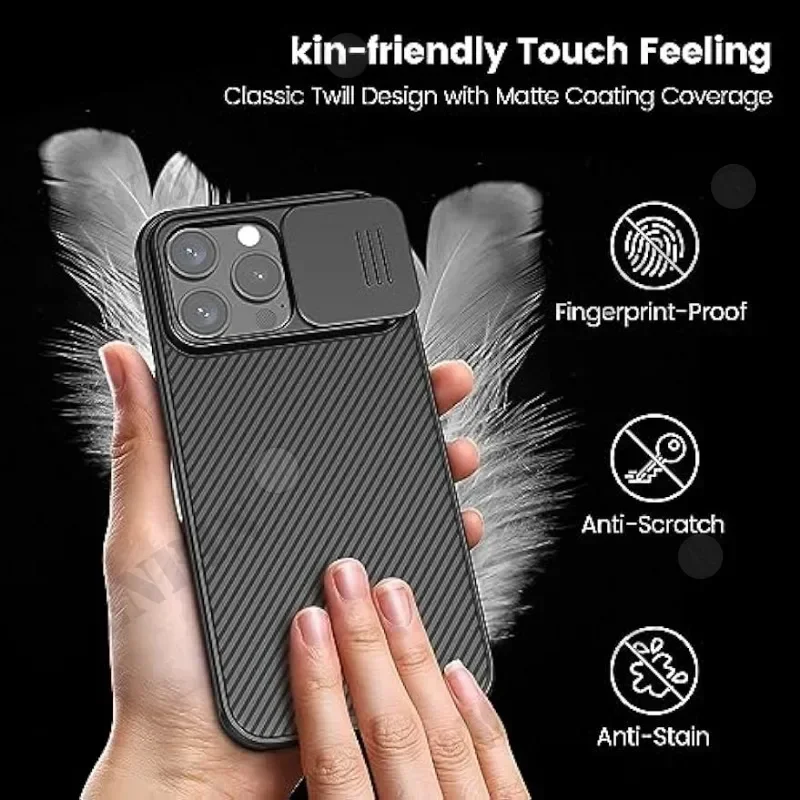 Magnetic Case For iPhone 16 15 14 13 12 Pro Max Plus Mini Window protection lens Shockproof Protector Cover