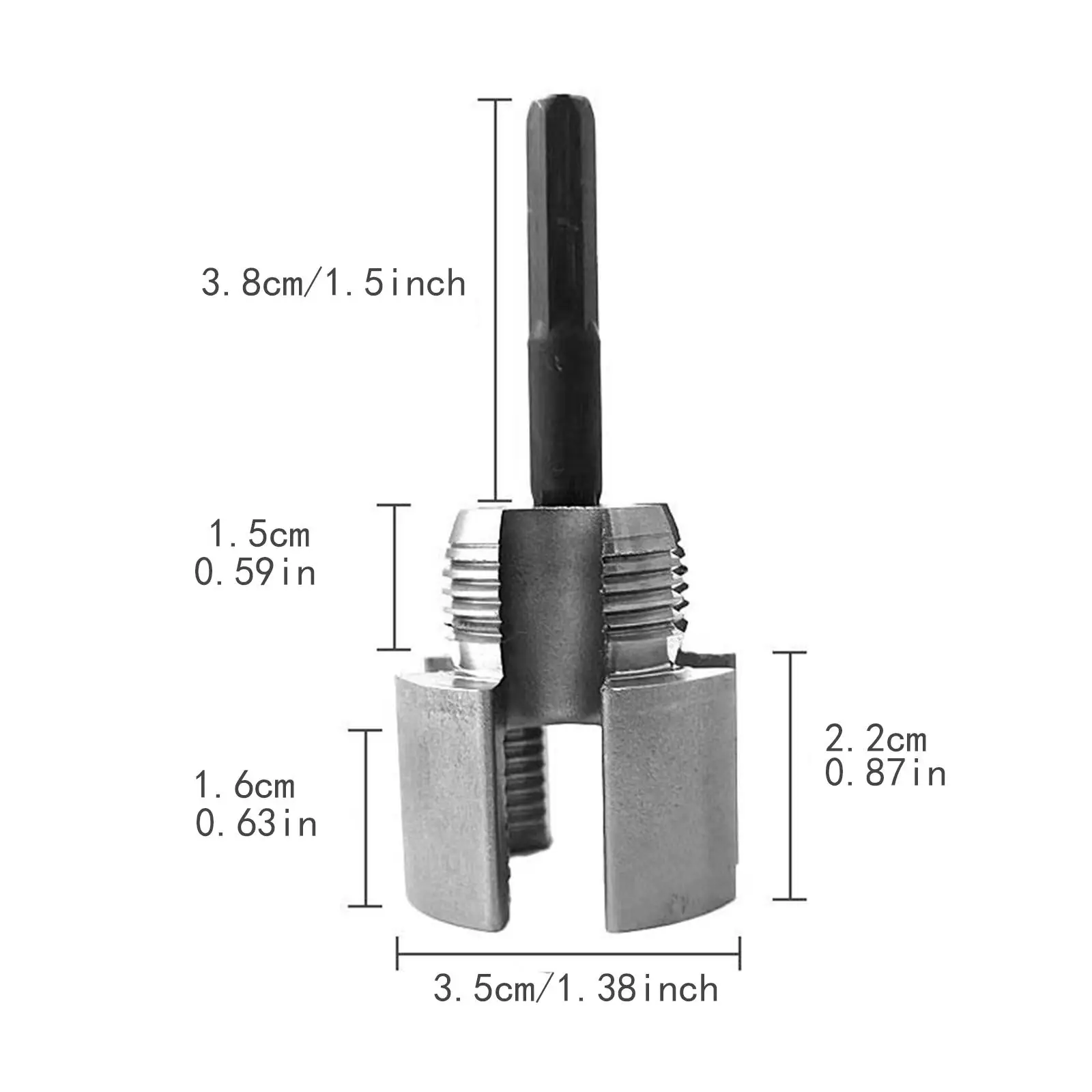 2xPipe Threading Tool Home Repair Maintenance Building Water Pipe Threader Kit 6 points