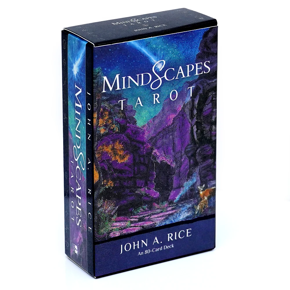 Mindscapes Tarot An 80 Card Deck by John A Rice A Vivid Reimagining of Tarot through Lush Oil Pastel Landscapes for Divination a