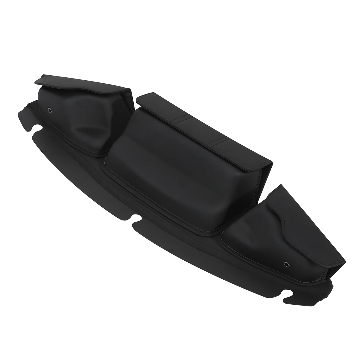 3 Pocket Batwing Fairing Windshield Bag Pouch Fit For Harley Touring Electra Tri Glide Ultra Limited 2014-2024