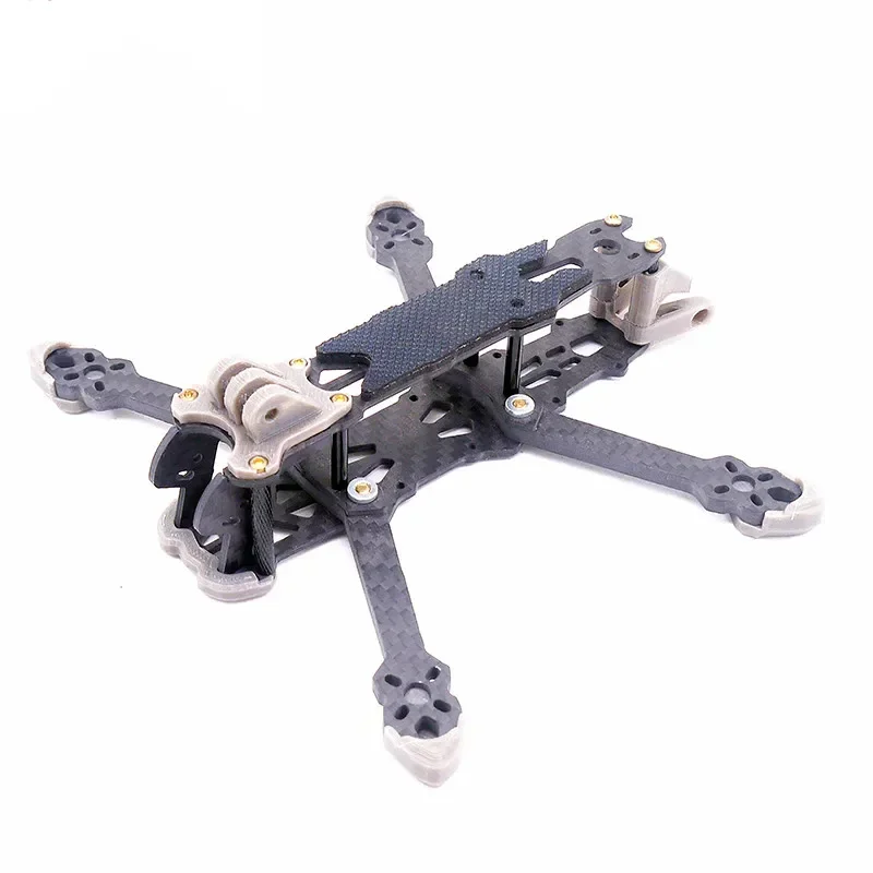 RCMOY Mrk 3Inch Carbon Fiber FPV Racing Car / Toothpick Frame Kit parts Support Analog / Vista HD VTX / 9X9MM 12X12MM Motor