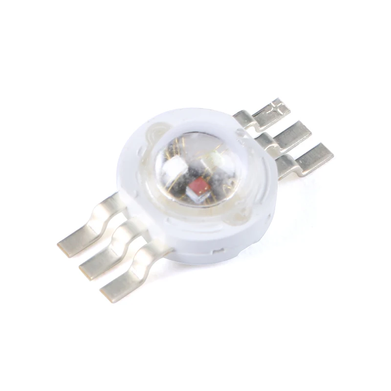 5Pcs 1W 3W 5W High Power RGB LED Chip Lamp Bulbs SMD COB Diodes RGB Highlight LED Red/Green/Blue Full Color Grow Light Beads