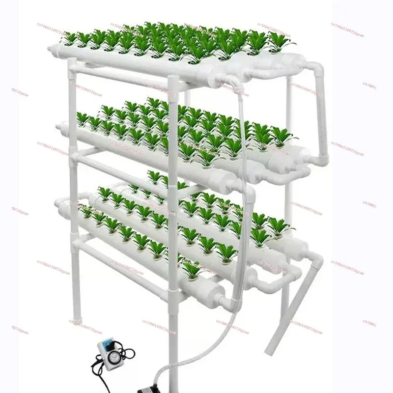 

Садовое беспочвенное оборудование для культуры, гидропонная система, комплекты для роста, семейная балконная труба, сеялка для овощей, подставка для цветов из ПВХ