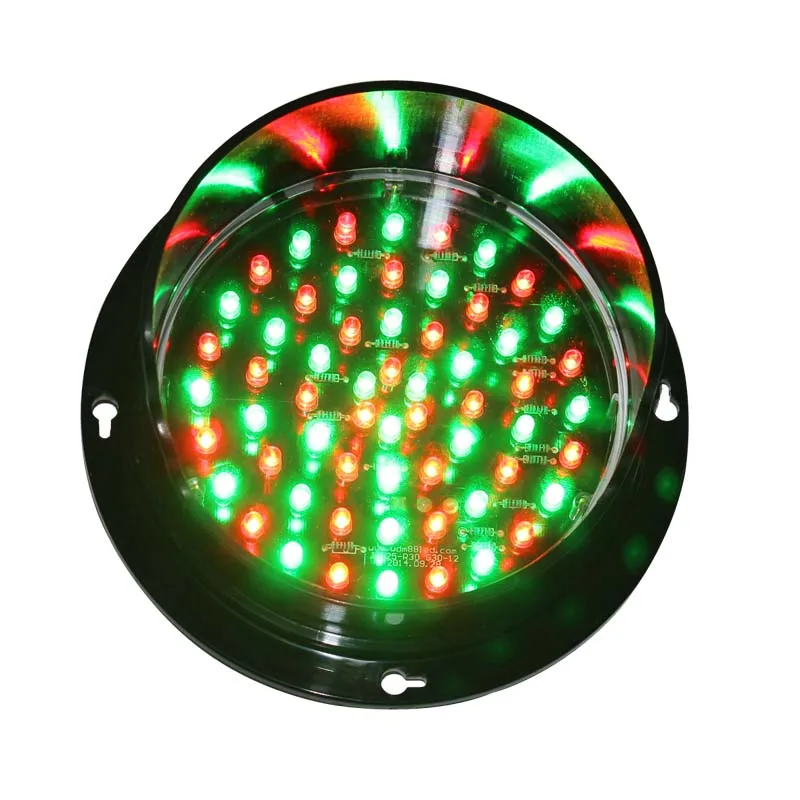 DC12V or DC24V OEM Design 125MM Mini School Teaching Signal Bi-Color Red Green Traffic Light