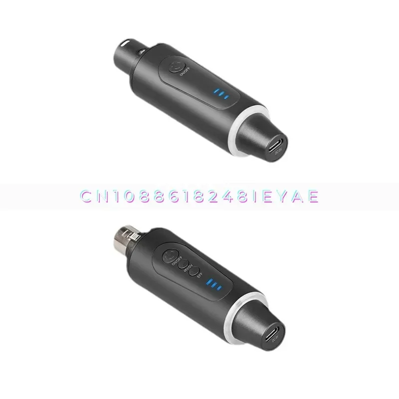 New 2.4g Grenade Microphone Wireless Transmission and Reception System Dynamic Condenser Microphone Wireless Adjustment