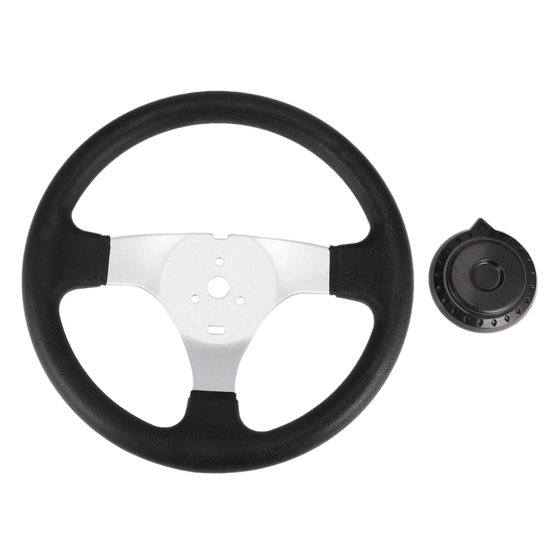 300MM Classic Steering Wheel For 150-250Cc Beach Kart Go Kart Buggy Quad Foam Steering Wheel Accessories