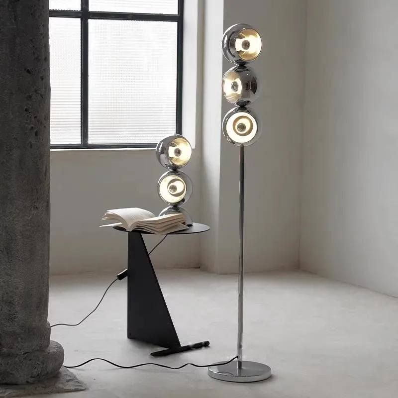 American Industrial Style Floor Lamps Parlor Designer Sample Room Study Bedroom Entrance Custom LED Vertical Lights Luminaires