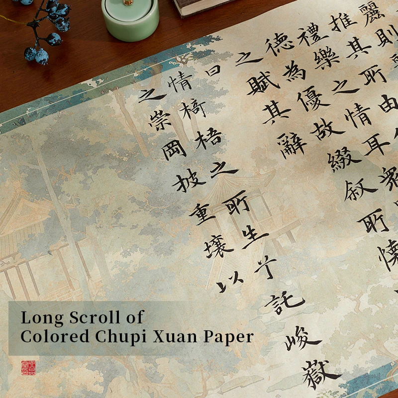 

Chinese Xuan Paper Blank Scroll, Calligraphy Scroll, Art Wall Scrolls Blank, DIY Art calligraphy Supply.