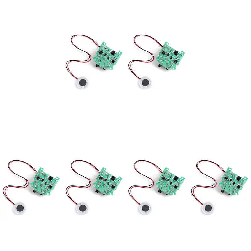 A83X-6 Pack Ultrasonic Atomization Maker 20Mm 113Khz Mist Atomizer DIY Humidifier With PCB 3.7-12V