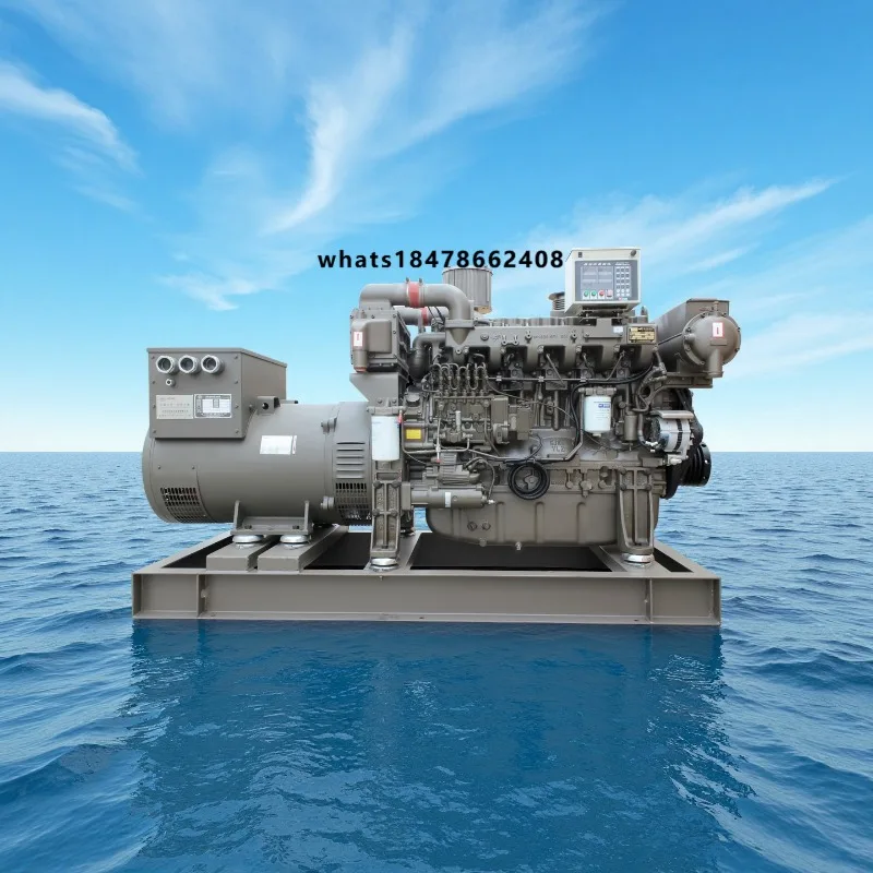 Factory Price Silent Type Marine   Generator ATS 20kva 30kva 50kva 60kva 70kva 80kva 100kva 200kva 300kva 400kva 500kva
