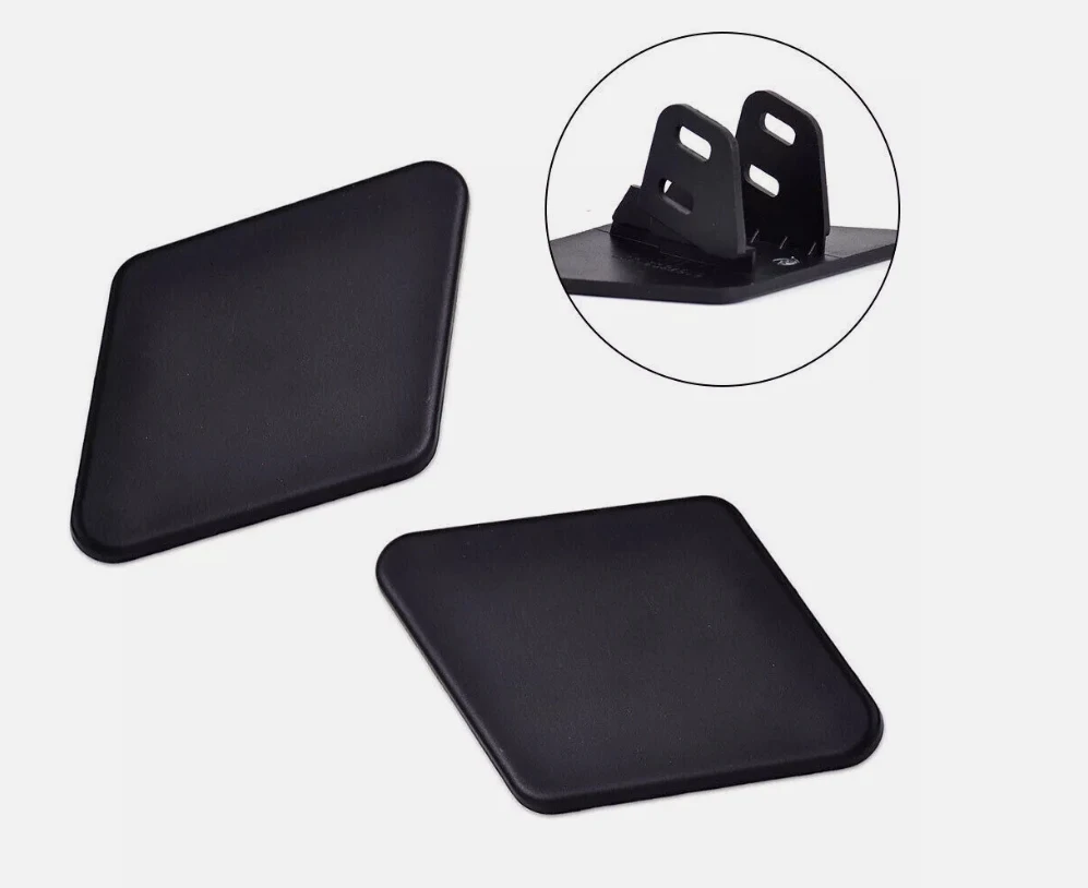 

For BMW 3 Series E90 2005-2009 Bumper Headlights Black Wash Nozzle Cover 61678031307 61678031308 Left& Right Auto Parts