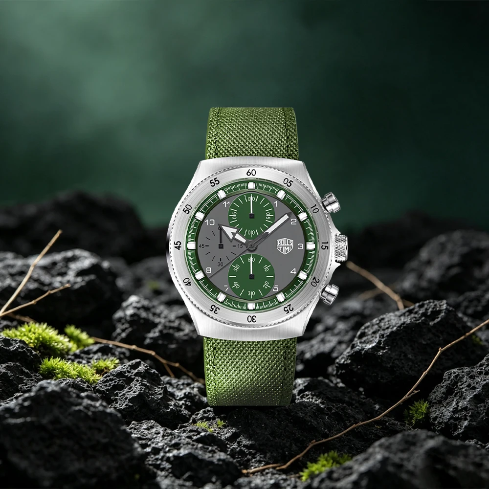 2026new-rollstimi-men's-watches-outdoor-fashion-men's-quartz-watch-waterproof-sapphire-mirror-vd55-chronograph-relogio-masculino