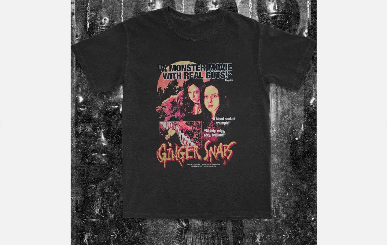 Retro Ginger Snaps movie graphic Tee Unisex Short Sleeve Shirt S-5XL