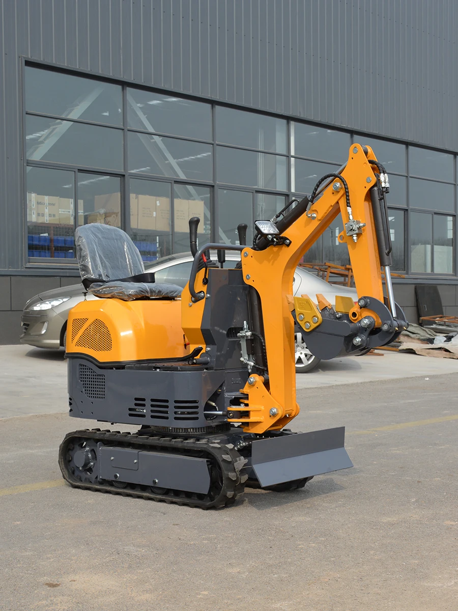 حفارة مجنزرة فعالة اقتصاديا منتج مخصص حفارة صغيرة بدون ذيل 1 طن #4