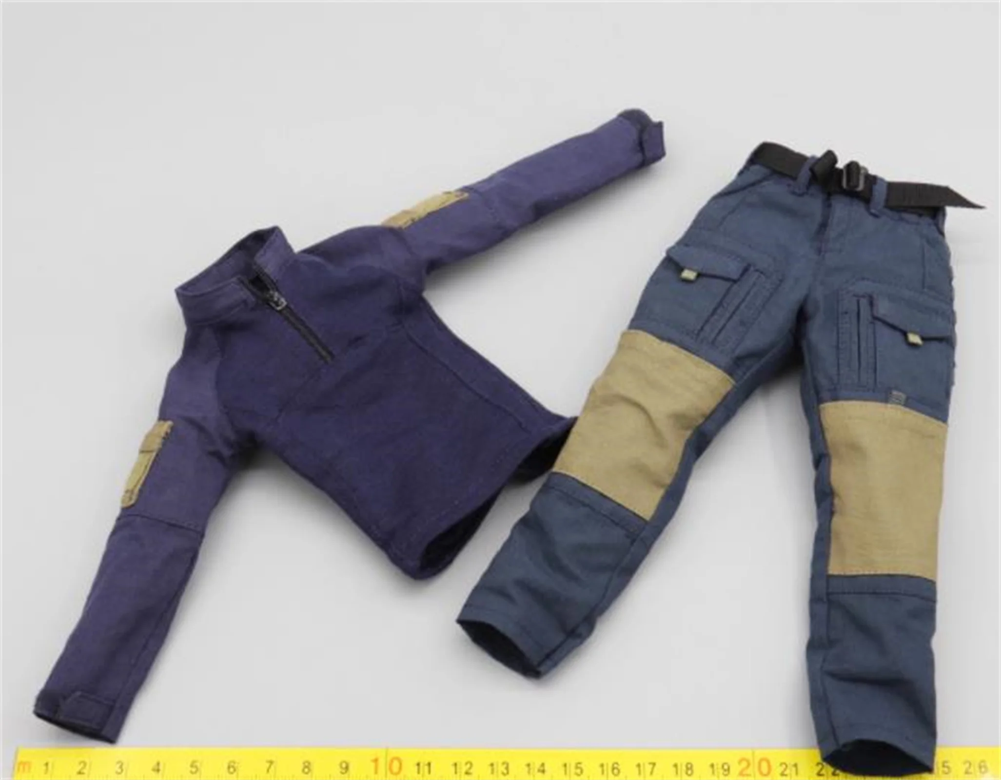 

ES GA1009 1/6 весы, однотонная униформа солдата, пальто, брюки, модель для 12 дюймов BRAVO7-1 SAS, фигурка солдата