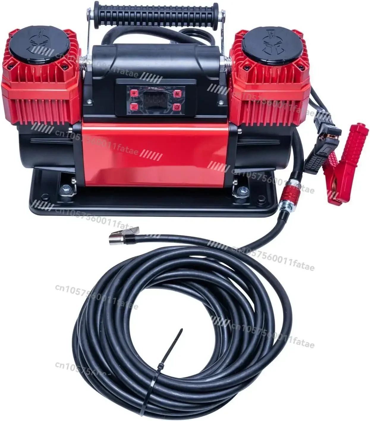 

High-Power Car Tire Inflator，Heavy-Duty 300L LED Light 12V Intellint Digital Preset Pressure Tire Pressure