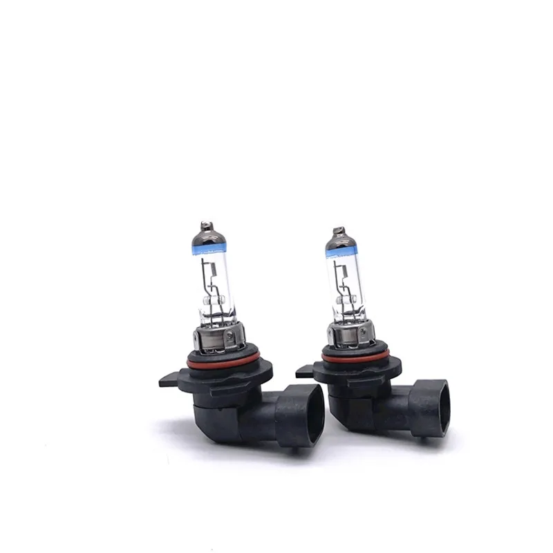 

2pcs Headlights Lamp 9012 Platinum head Car Halogen Bulbs HIR2 12V55W High and low Bulb light fog light bulb light Auto 3800K