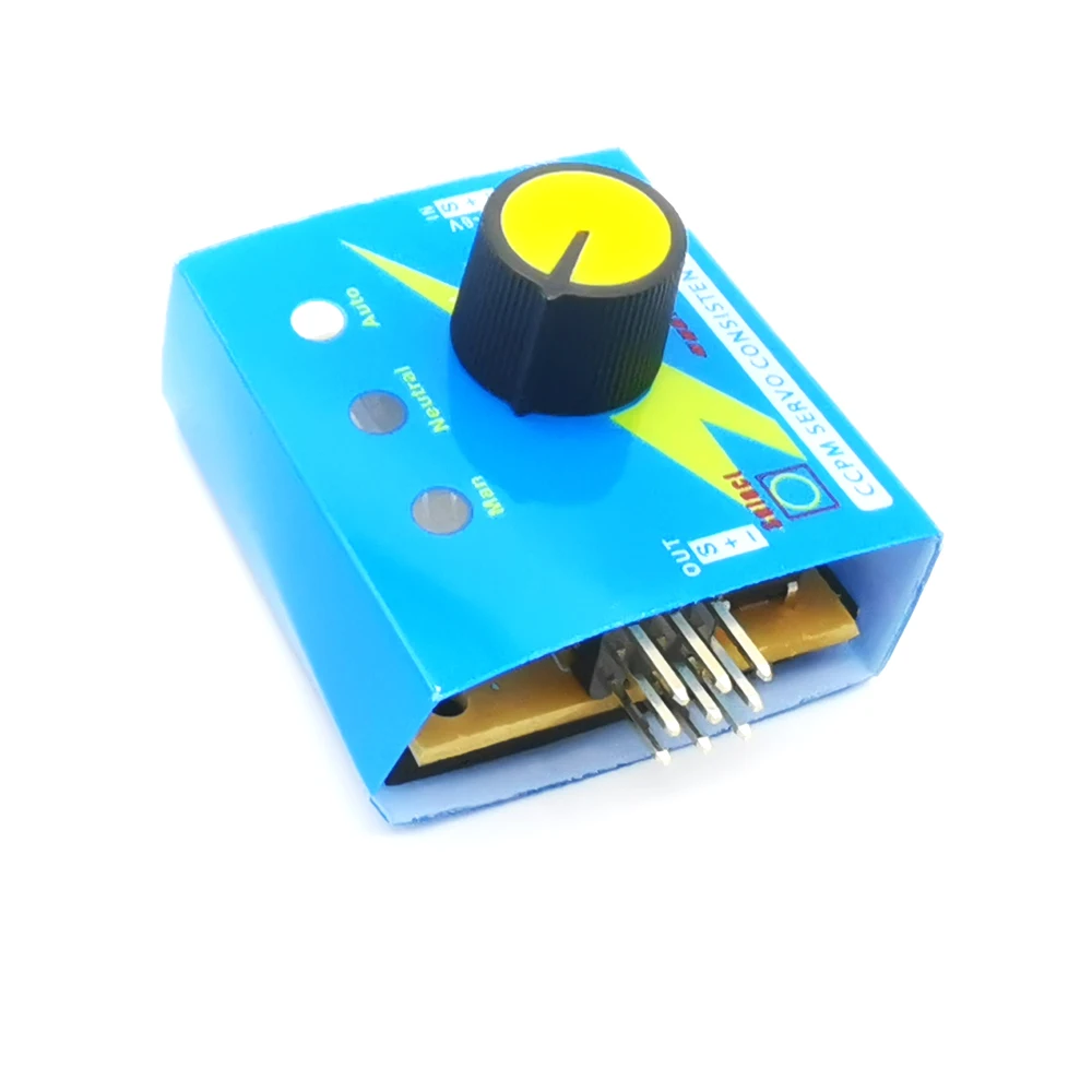 Simple servo motor tester, model aircraft motor test, electric tuning tester, three level indicator light