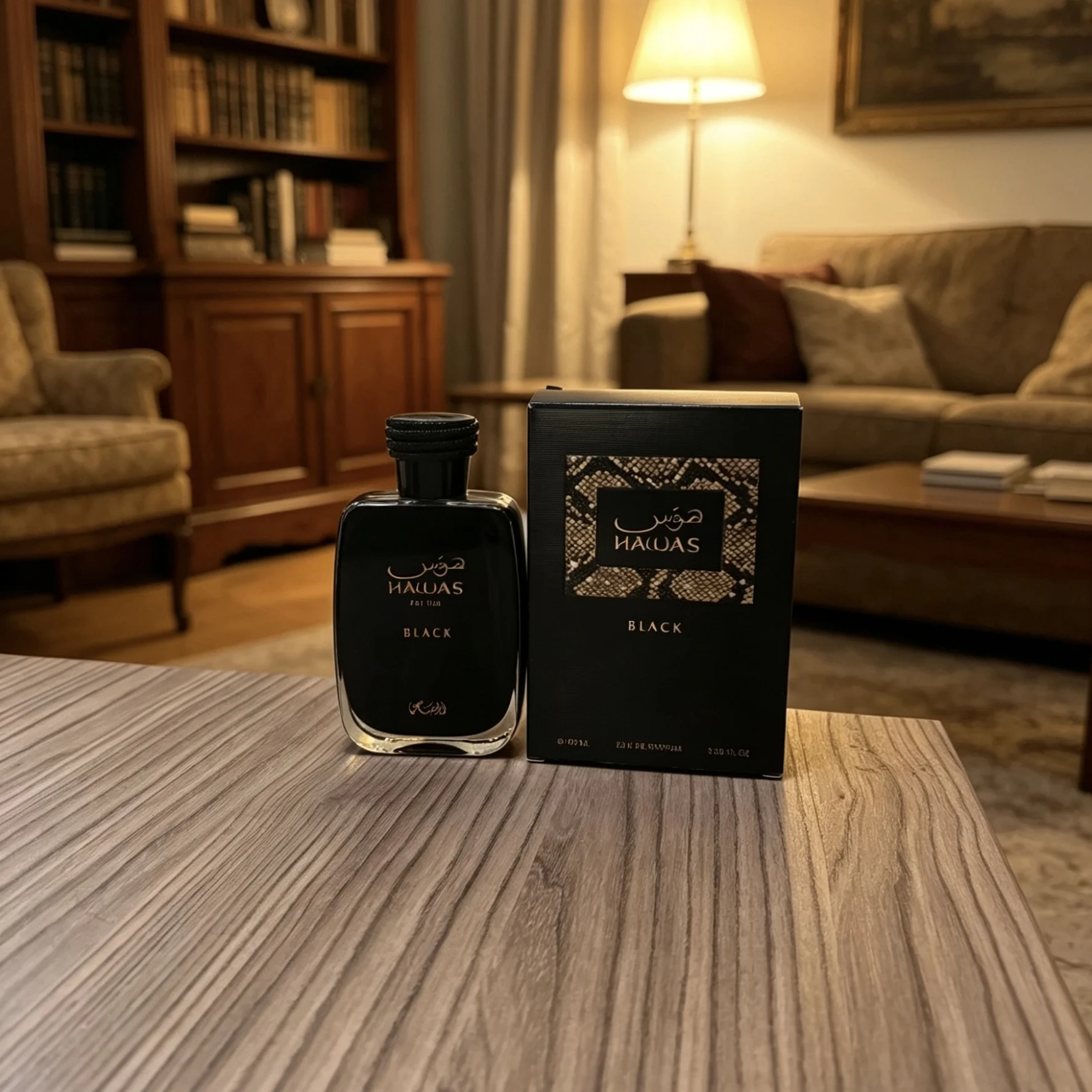 Perfume Hawas con Feromonas para Hombre, 3.4 oz, Fragancia Duradera, Ideal para Cualquier Ocasión, Idea de Regalo de Navidad