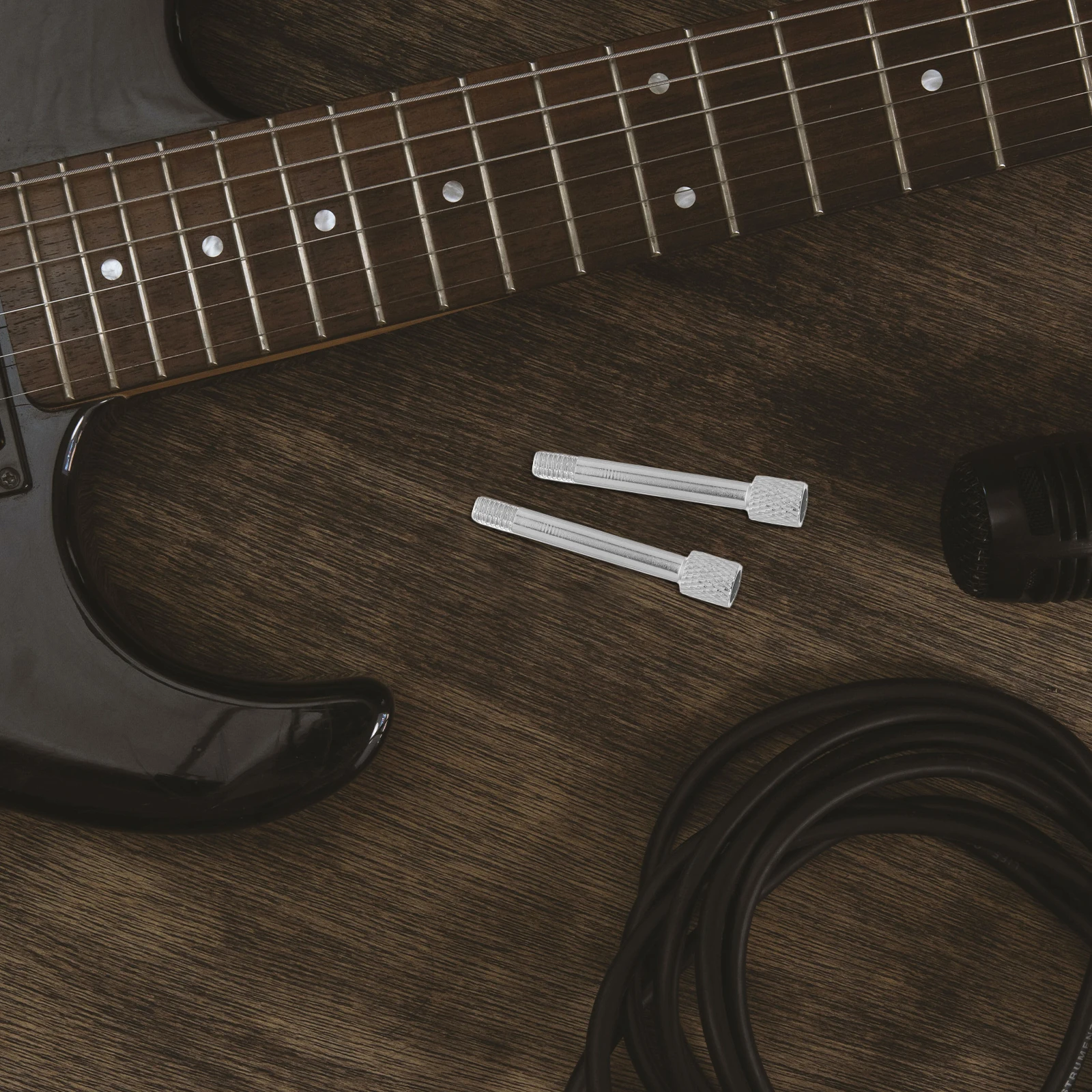 

2Pcs Electric Guitar Hollow Tremolo Bridge Screws Precision Lightweight Design Sustain Enhancement Guitar Hardware Accessories