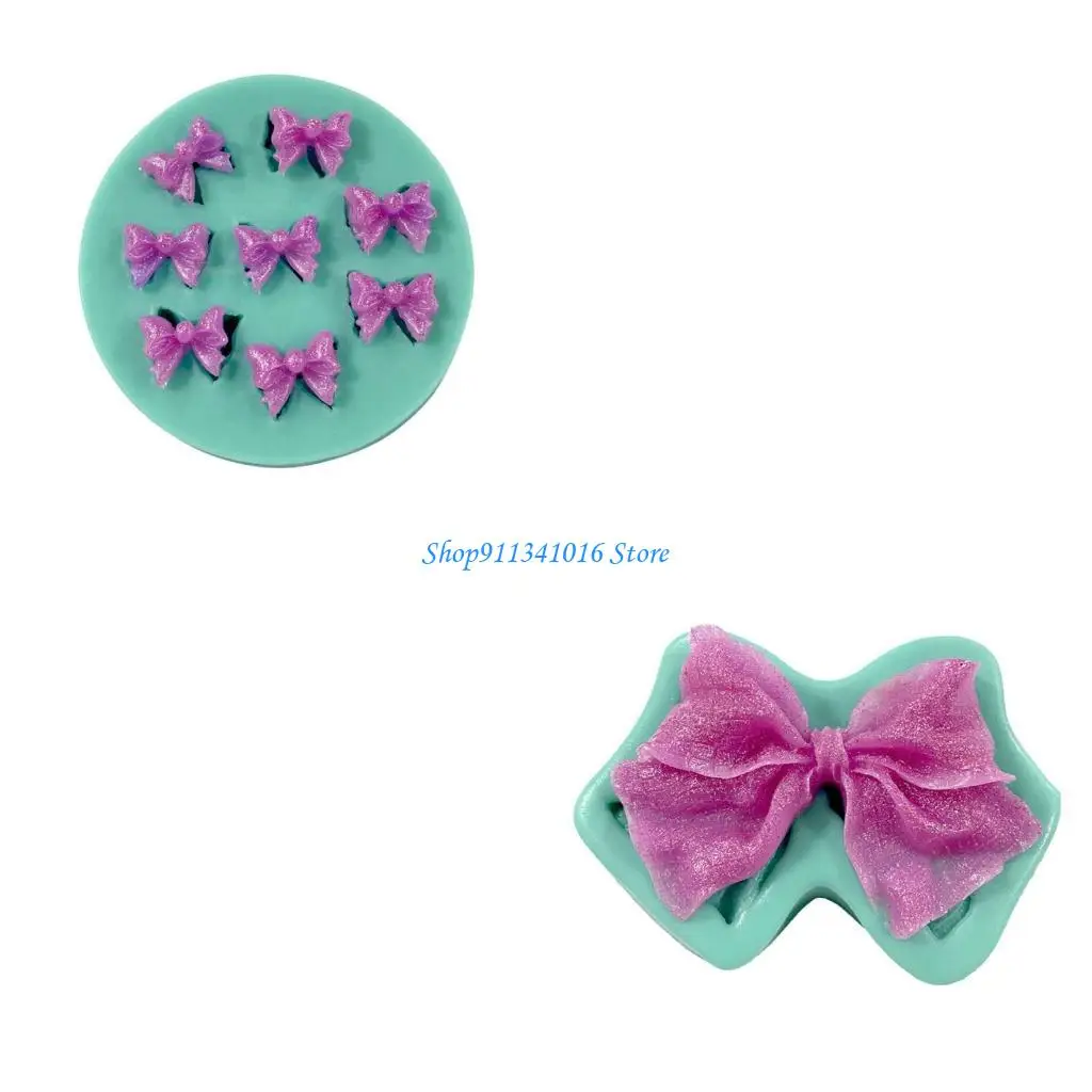 Мини-любовное-сердце-бант-силиконовая-форма-ручной-работы-форма-для-изготовления-мыла-для-свечей