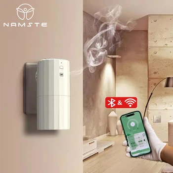 NAMASTE Hotel Toilette Aroma Diffusor Duftmaschine Elektrische Aromatische Oase Home Duft Raum Aromatizer Bluetooth App Steuerung