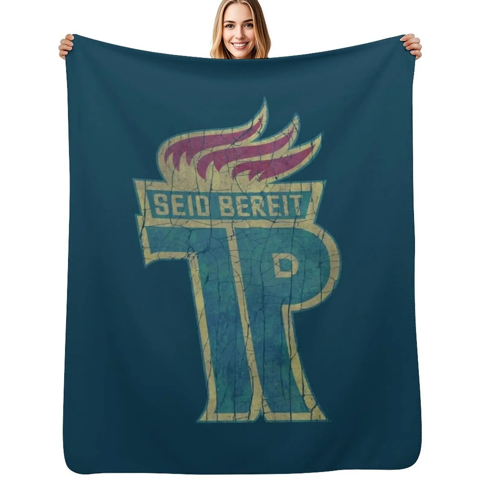 

DDR Young Pioneers Throw Blanket cosplay anime For Sofa Thin warm for winter Hairy Blankets