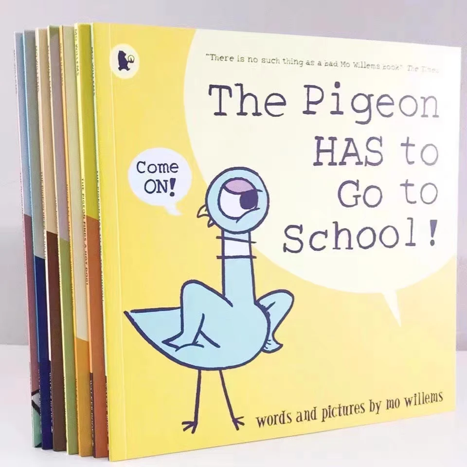 9 Books Don't Let The Drive The Bus English Picture Book Children Reading Storybook Kids Early Education