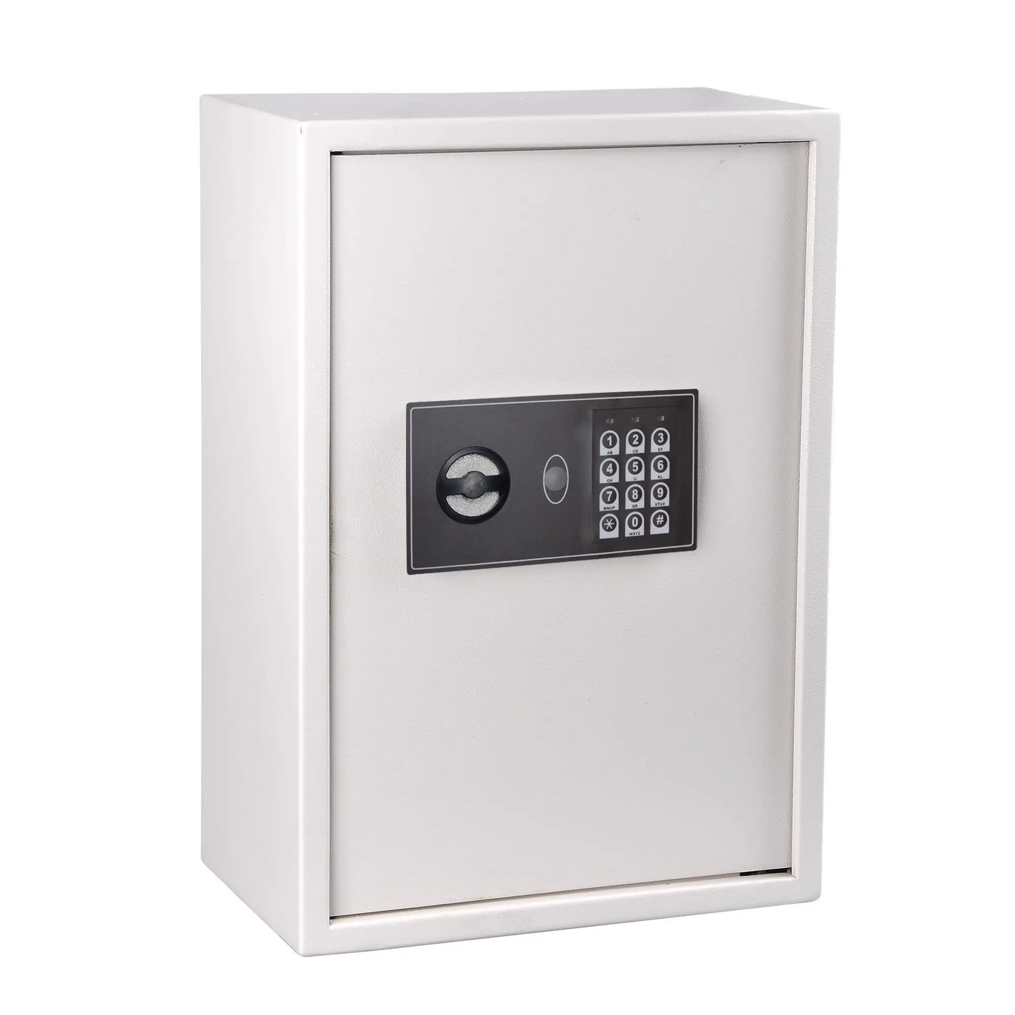 

Large Digital Key Storage Safe - 245 Hooks, LED PIN Entry, Emergency Keys, Steel Cabinet (37x22x53cm)
