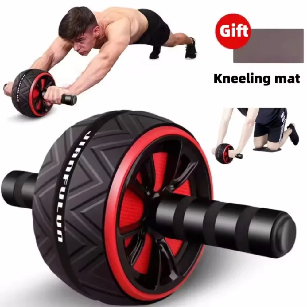 Rueda Abdominal con Diseño de un Solo Soporte para el Codo, Rueda de Ejercicio Abdominal con Rebote Automático, Antideslizante, Equipo de Fitness para el Hogar