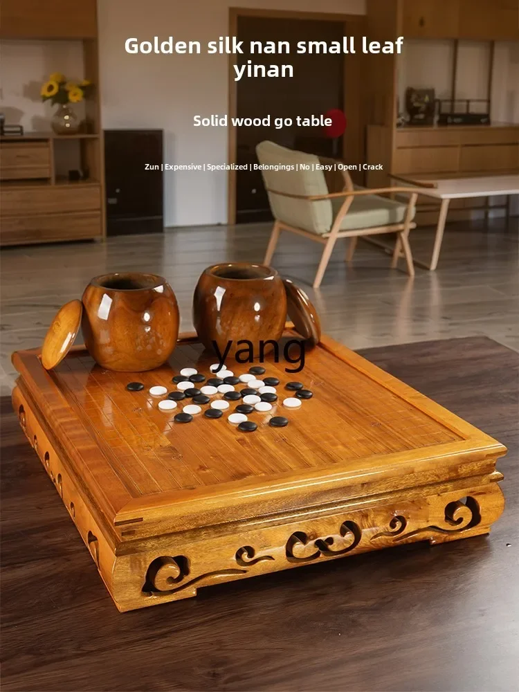 CX Jinsi Nanmu 19 Road Go Table Chessboard Xiaoye Zhennan Chess Can