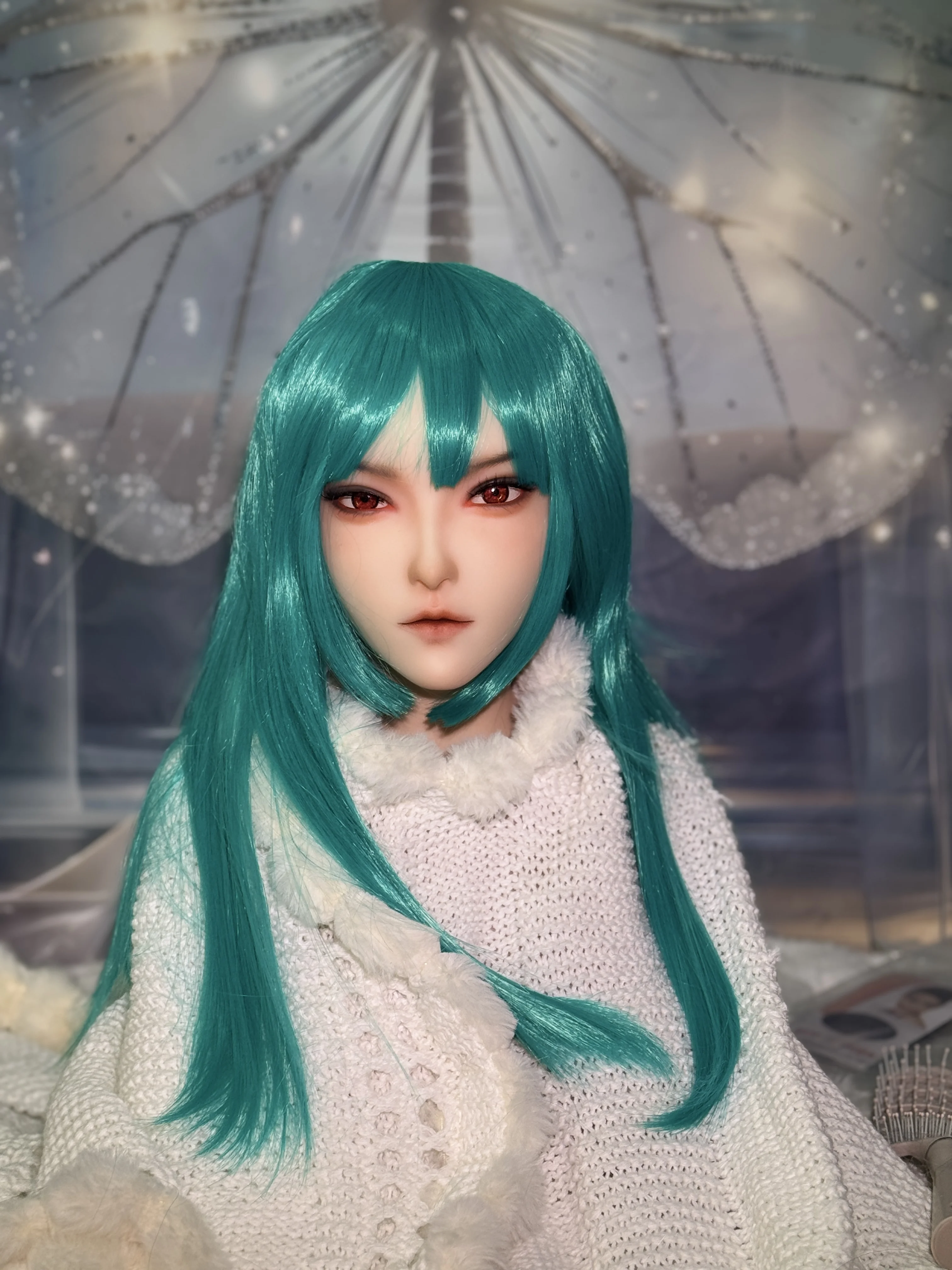 

Аниме персонаж животное мультфильм волосы стилизованные волосы модель шелкового кластера, случайный цвет волос