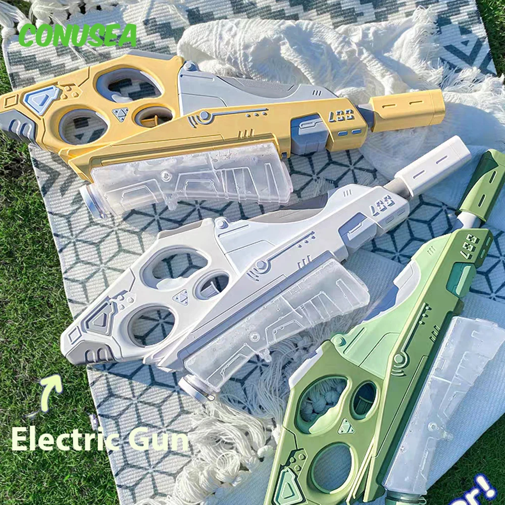 Electric Water Gun Automatic Water Guns Pistol Large Capacity Outdoor Beach Swimming Pool Summer Toys Children\'s Day Gift