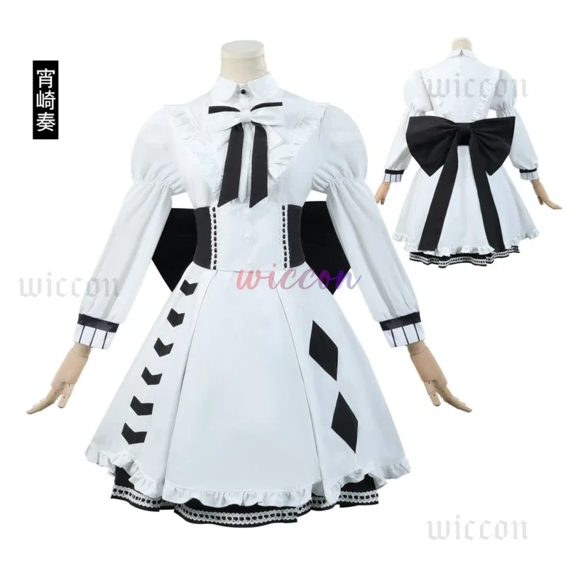 ZA01 Project Sekai الملونة المرحلة الفذ 25:00 في Nightcord Yoisaki Kanade Shinonome Ena Akiyama Mizuki ملابس أنيمي تأثيري Za0 @