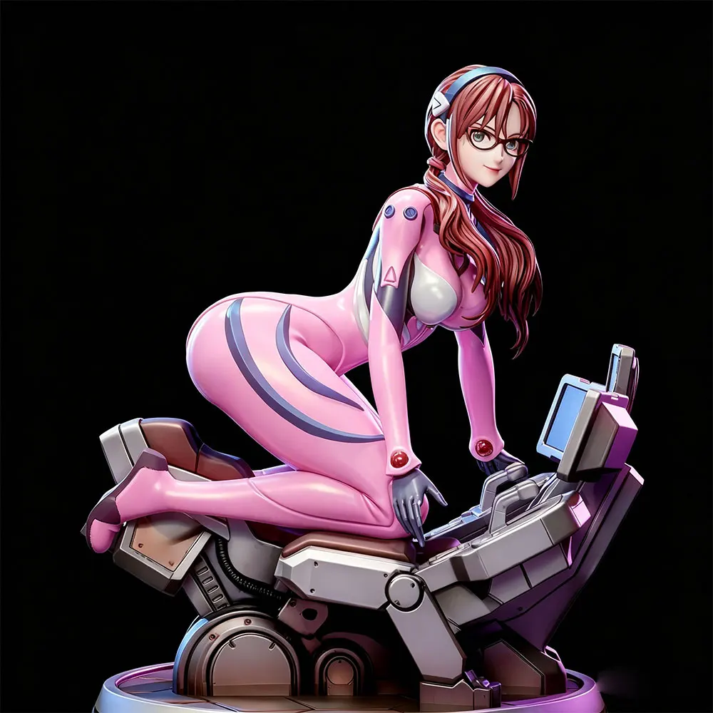 1/24 Anime Character Statue GK Miniature 3D Printed Gray Model Figurine DIY Doll Model Unassembled And Unpainted
