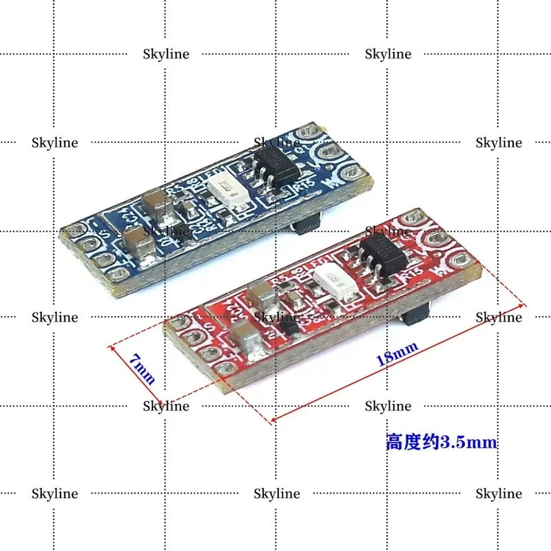 Super Miniature Aircraft Model Brushless ESC Motor Governor Drive Board Voltage 1S-2S Current 6A