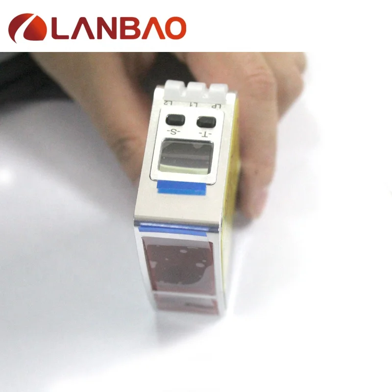 PDA Series for Brand Laser Distance Sensor Digital Sensor IP67 Rated 500mm Adjustable 10-30VDC