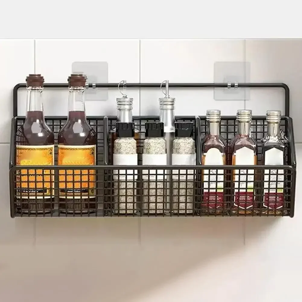 Wall Mounted Kitchen Storage Basket Image 7