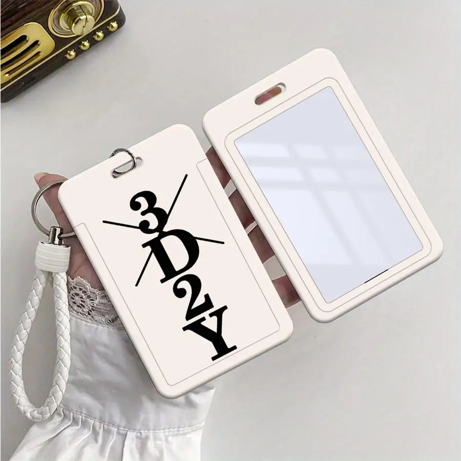 Anime One Pieces 1Pc Card Holder Retractable Credit Card Holders Holders Child Bus with lanyard Bank ID Badge Cover Case