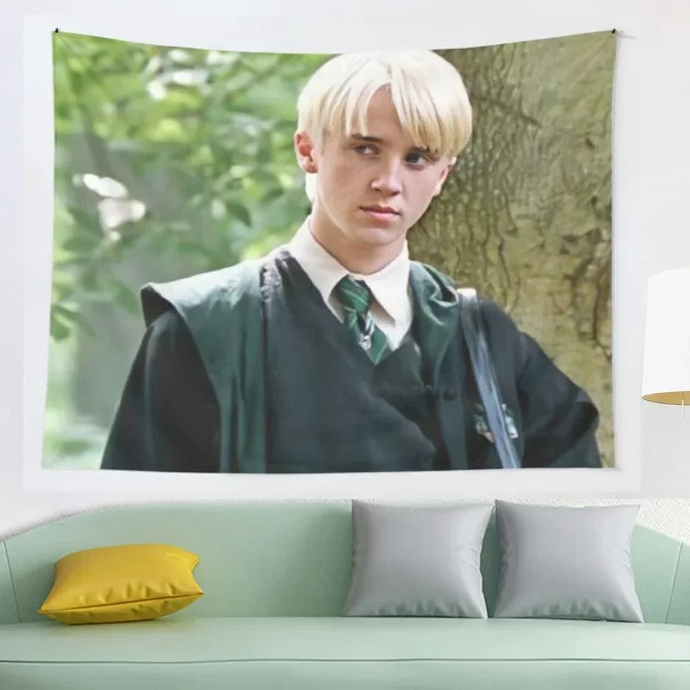 

Big Draco Malfoy Tapestry Wall Decoration Mandala Tapestry Witchcraft Bohemian Hippie Home Decoration Yoga Mat