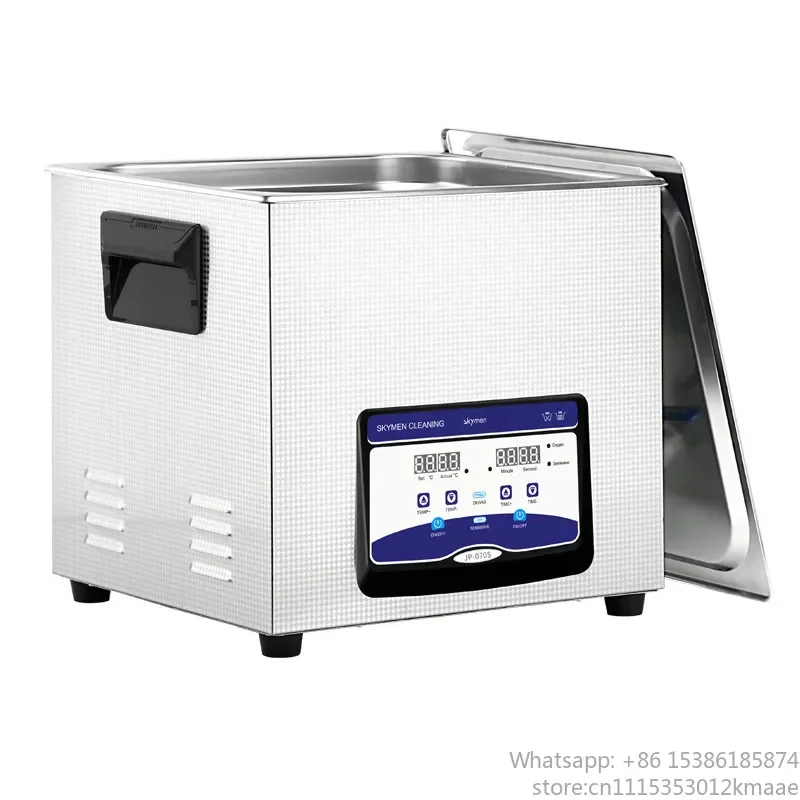 Vequyn 20L Digital Industrial Ultrasonic Cleaner with Degas – 40kHz, for Metal Hardware dental