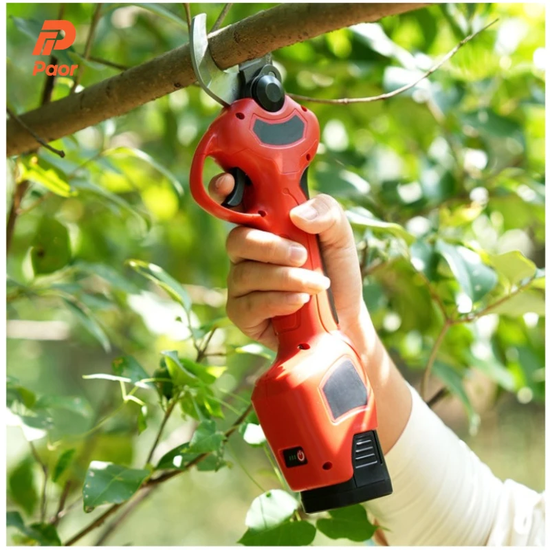 Electric Pruner Cordless Pruner Professional Best Electric Pruning Scissors 2 Batteries 30mm Electric Pruning Shears