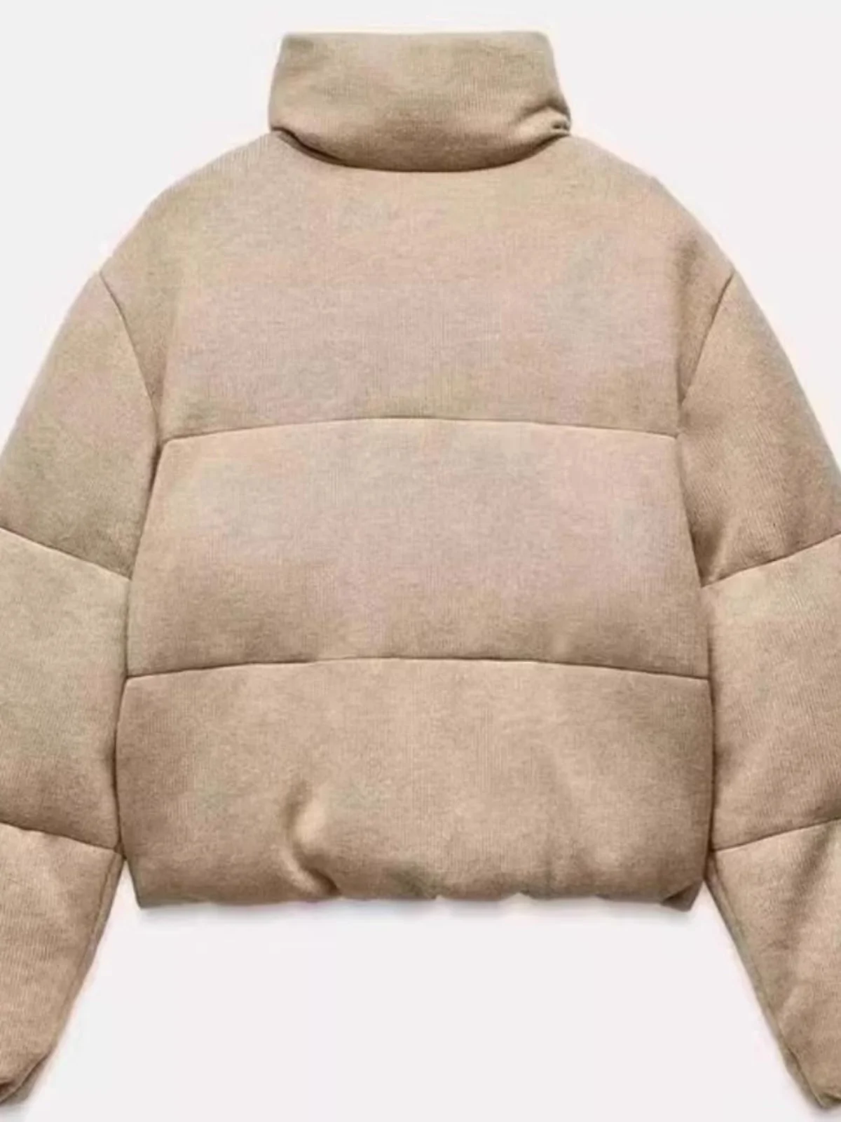 Neue Herbst Winter Verdickte Baumwolle Jaet ort Sle Lange Sve Stehkragen Pendeln frauen Oberbekleidung Polyester Faser