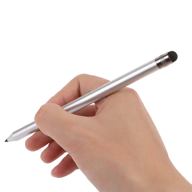 1PC Dual Head Touch Screen Stylus Pencil High Quality Capacitive Capacitor Pen For i-Pad For Phone Tablet PC Accessories