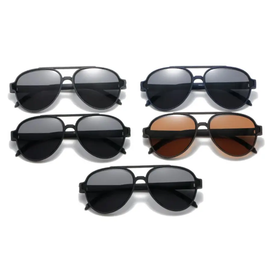 AOFLY Pilot Polarized Sunglasses for Men Outdoor Sports Fishing Sun Glasses Male Vintage Driving Oversized Shades Women UV400